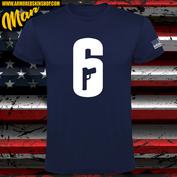 CAMISETA RAINBOW 6 GUN