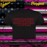 CAMISETA CROPPED STRANGER THINGS