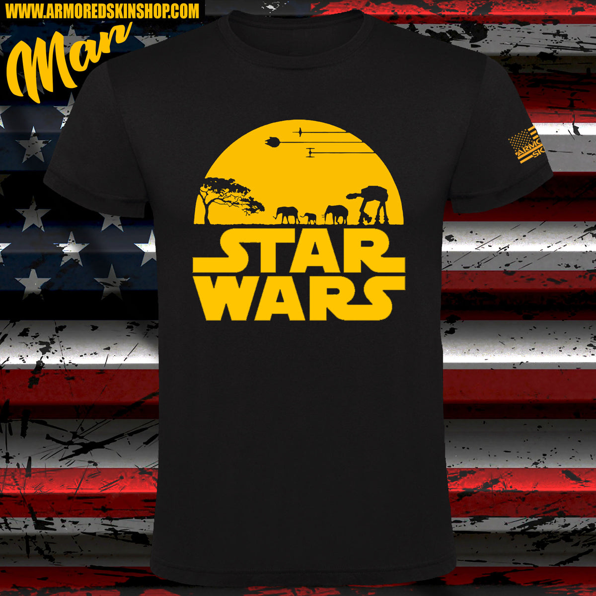 CAMISETA STAR WARS SAFARI