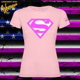 CAMISETA MUJER SUPERMAN