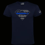 CAMISETA SUPERMAN THIN BLUE LINE