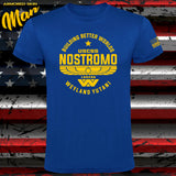 CAMISETA ALIEN NOSTROMO BUILDING BETTER WORLDS