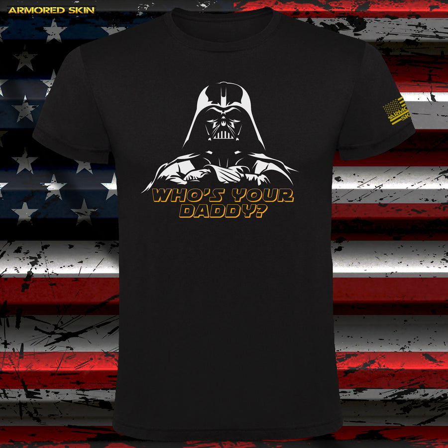 CAMISETA STAR WARS WHOS YOUR DADDY