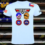CAMISETA NIÑO TOP GUN PATCH