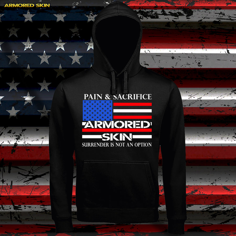 SUDADERA ARMORED SKIN PAIN & SACRIFICE