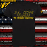 CAMISETA U.S. NAVY SEALS THE ONLY EASY DAY