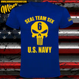 CAMISETA SEAL TEAM 6 PUNISHER U.S. NAVY