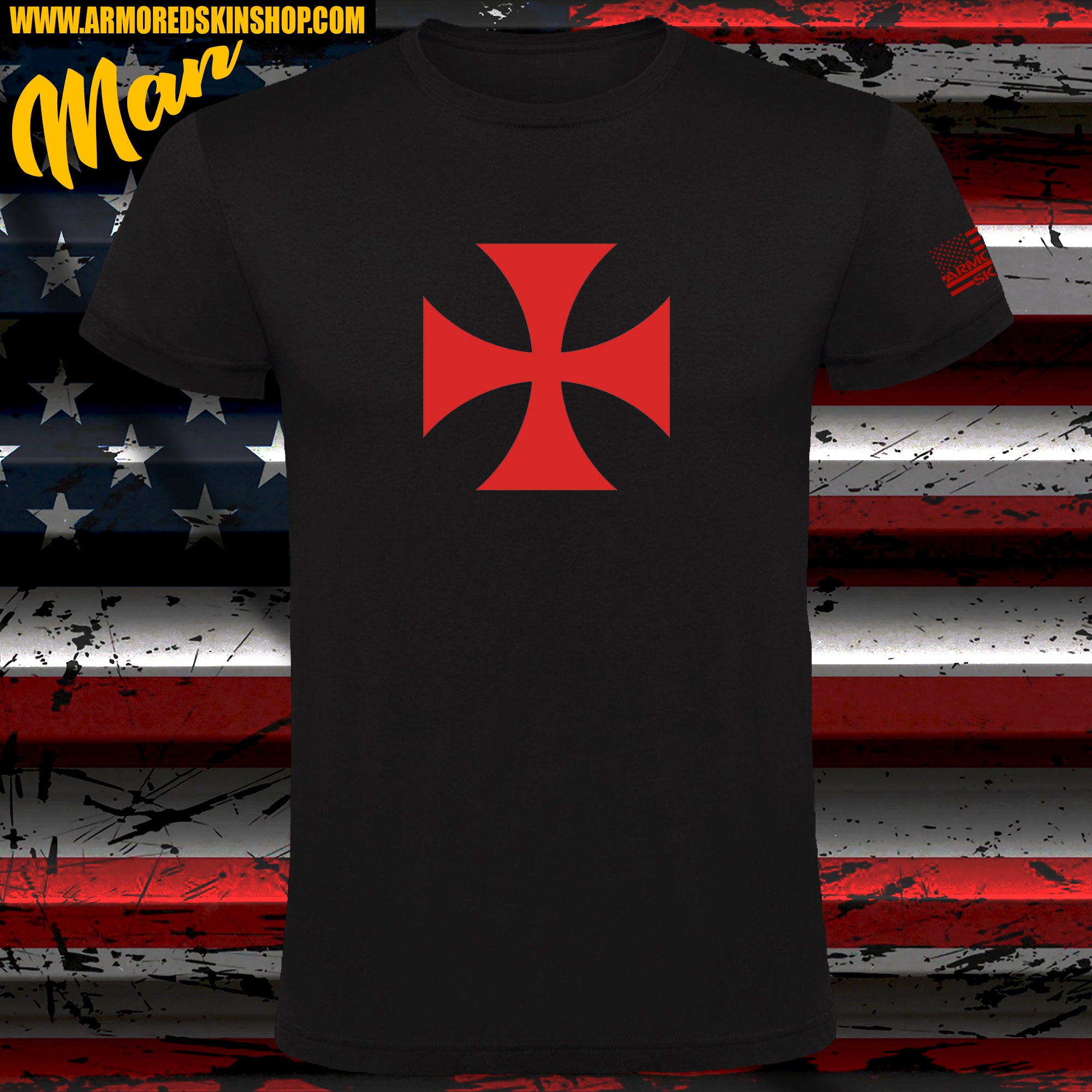 CAMISETA CRUZ TERMPLARIOS