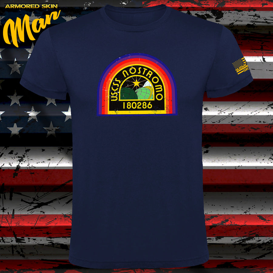 CAMISETA ALIEN NOSTROMO LOGO