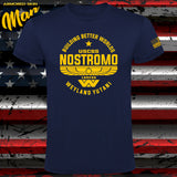 CAMISETA ALIEN NOSTROMO BUILDING BETTER WORLDS