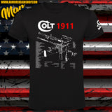 CAMISETA COLT 1911 PARTS
