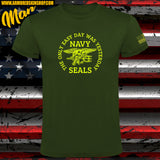 CAMISETA US NAVY SEALS THE ONLY EASY DAY V2