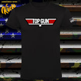 CAMISETA NIÑO TOP GUN LOGO