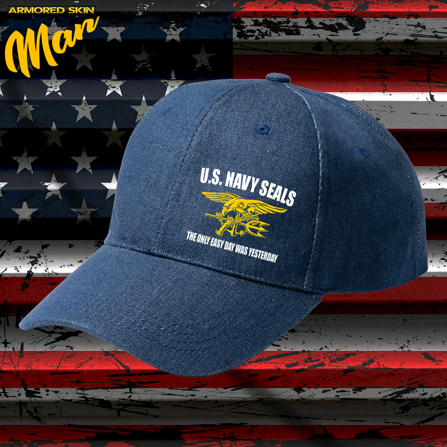 GORRA DENIM U.S NAVY SEALS