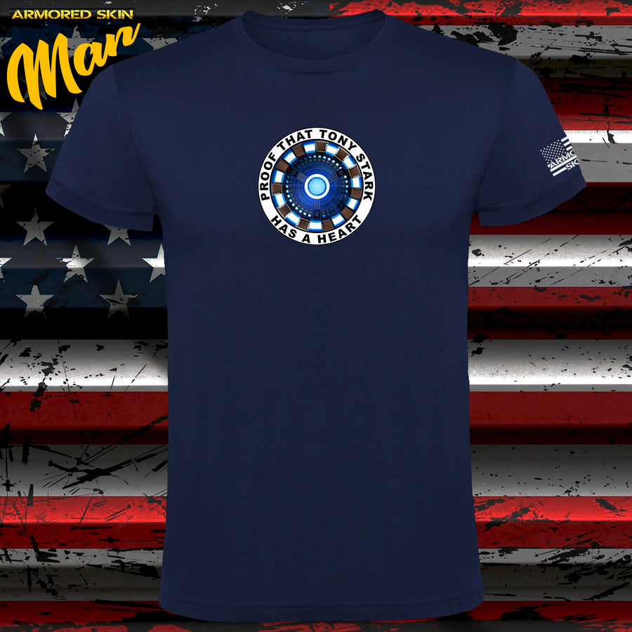 CAMISETA TONY STARK HAS A HEART