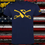 CAMISETA CAVALRY DIVISION CROSSED SABERS