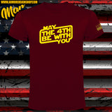 CAMISETA STAR WARS MAY THE 4TH BE WITH YOU