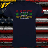 CAMISETA BACK TO THE FUTURE DELOREAN COUNTDOWN