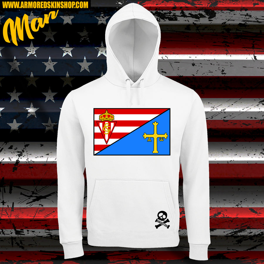 SUDADERA SPORTING DE GIJON ASTURIAS