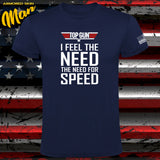 CAMISETA TOP GUN NEED FOR SPEED