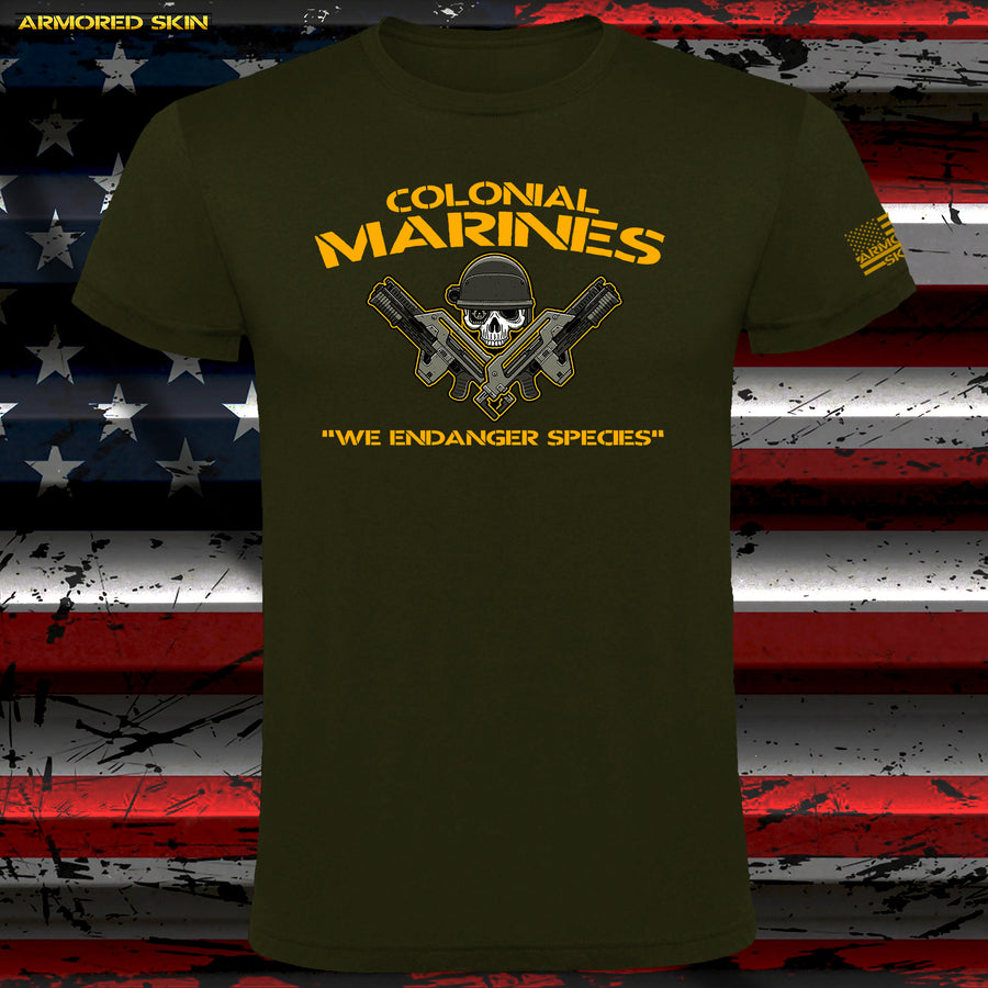 CAMISETA ALIENS COLONIAL MARINES WE ENDAGER SPECIES