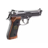 PISTOLA WE M92 S.T.A.R.S SPS FULL METAL PLATA
