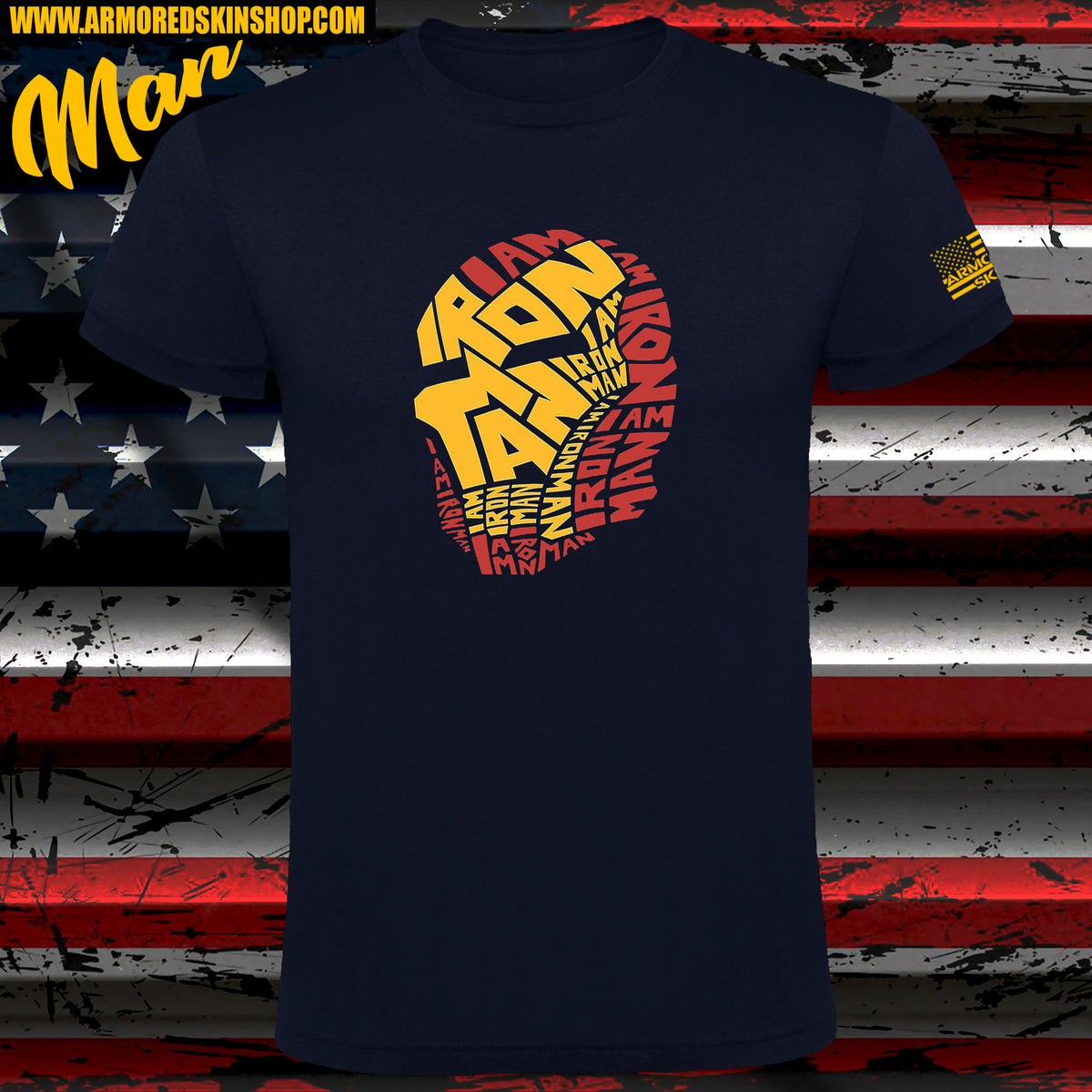CAMISETA IRONMAN HELMET
