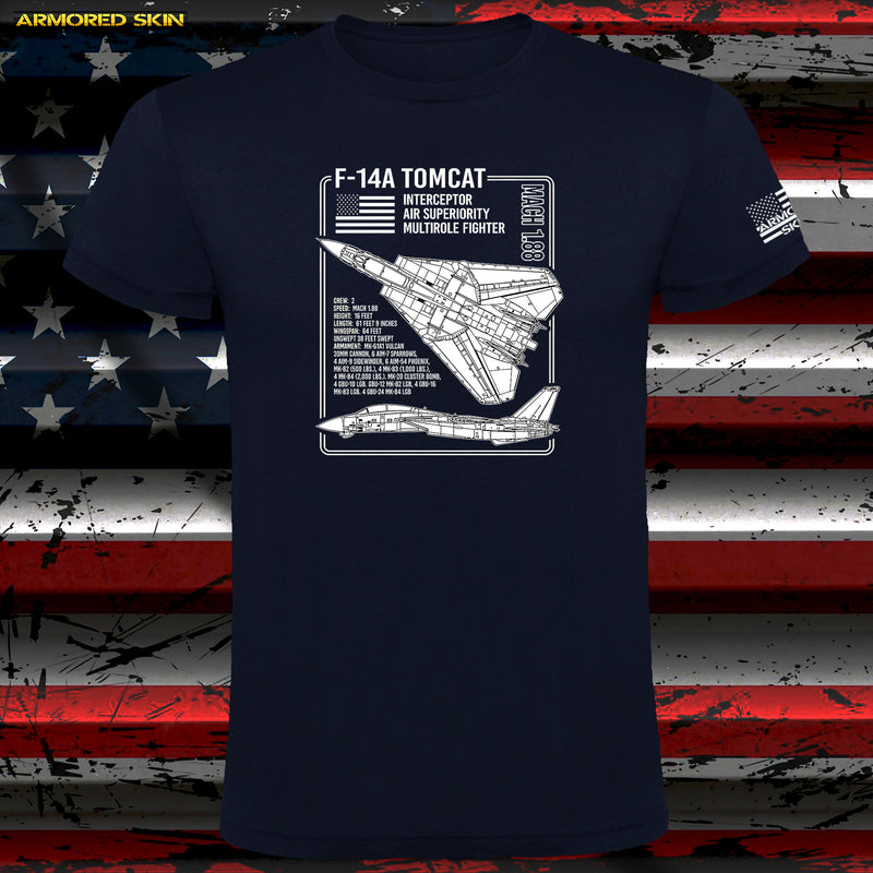 CAMISETA F-14 MACH 1.88