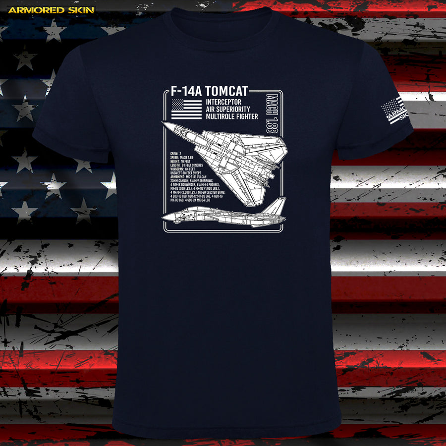 CAMISETA F-14 MACH 1.88