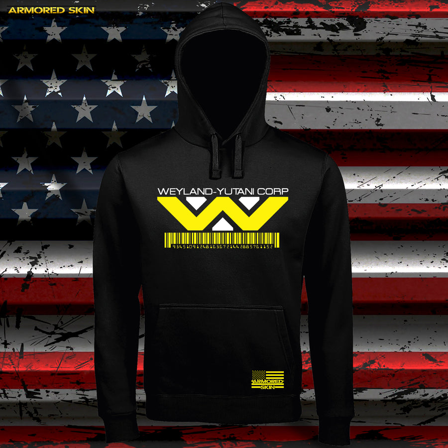 SUDADERA WEYLAND YUTANI CORP BARCODE