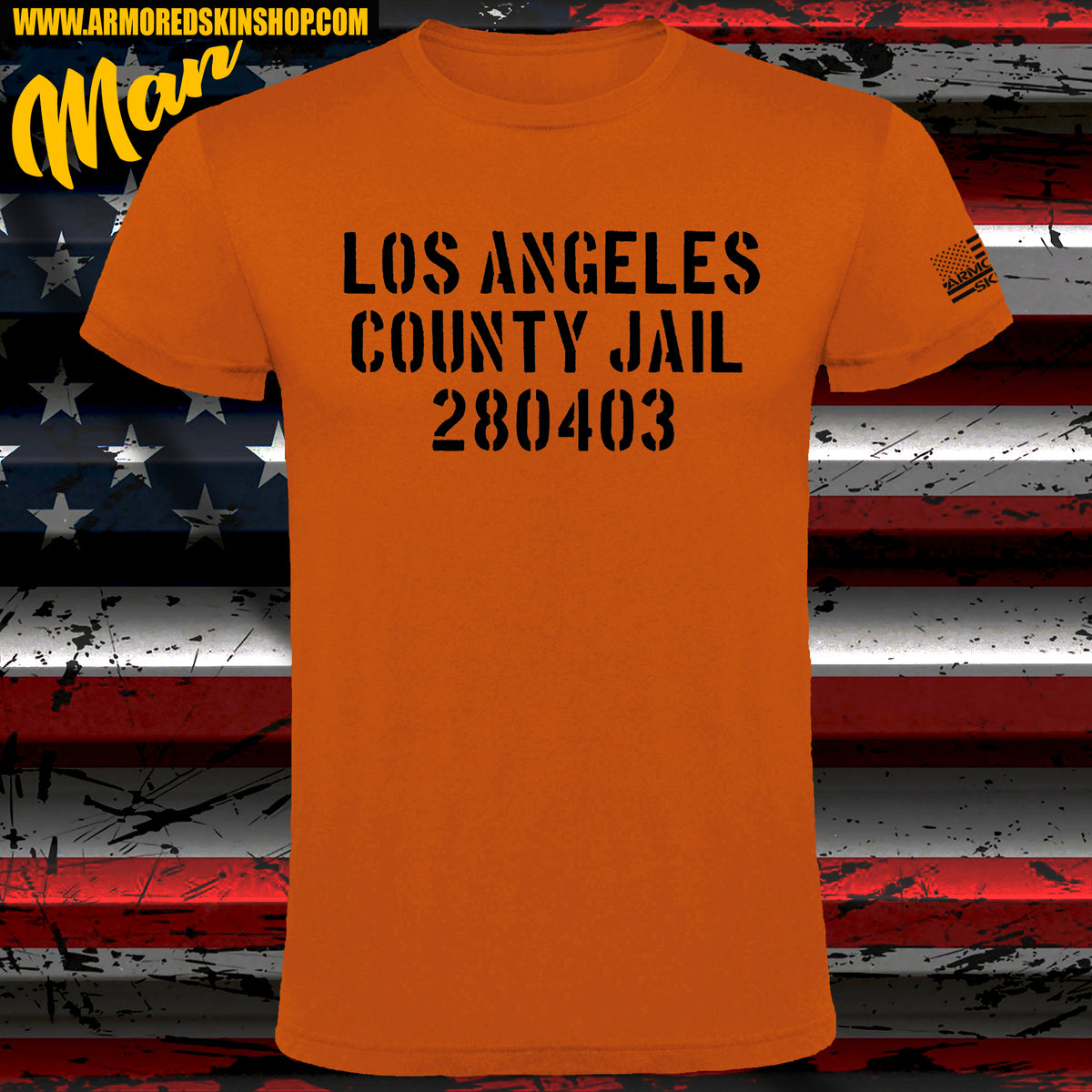 CAMISETA LOS ANGELES COUNTY JAIL