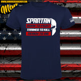 CAMISETA SPARTAN HELMET BORN TO FIGHT