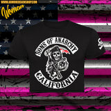 CAMISETA CROPPED SONS OF ANARCHY