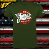 CAMISETA HARLEY DAVIDSON BUILT TO LAST
