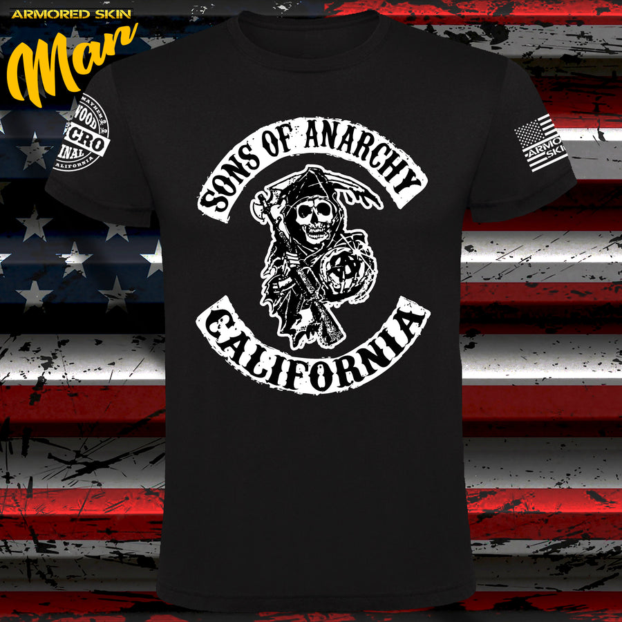 CAMISETA SONS OF ANARCHY CALIFORNIA
