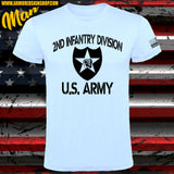 CAMISETA US ARMY 2ND FANTRY DIVISION