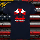 CAMISETA WELCOME TO RACCOON CITY HOME OF UMBRELLA
