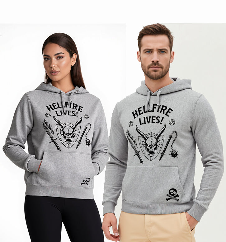 SUDADERA STRANGER THINGS HELLFIRE LIVES