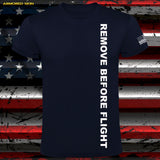 CAMISETA REMOVE BEFORE FLIGHT VERTICAL