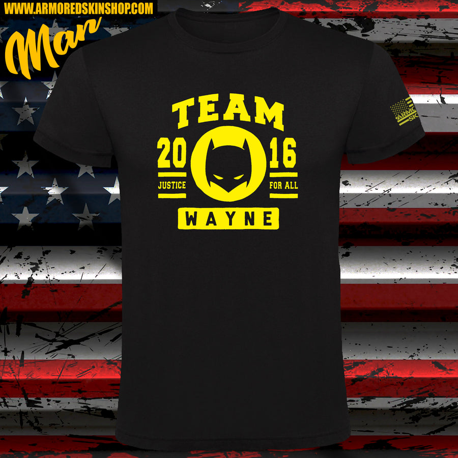 CAMISETA BATMAN WAYNE TEAM