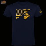 CAMISETA USMC FLAG