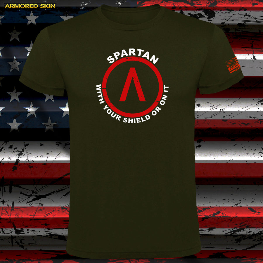 CAMISETA SPARTAN WITH YOUR SHIELD...