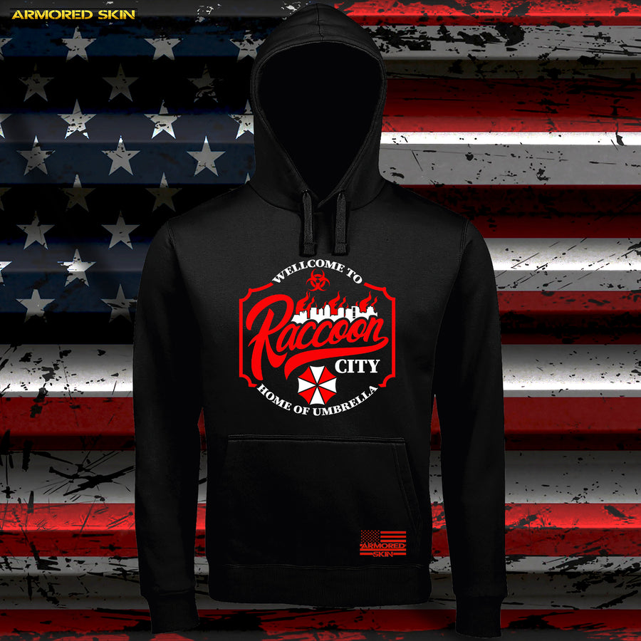 SUDADERA RACCOON CITY
