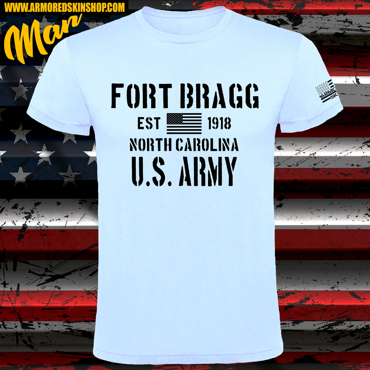 CAMISETA FORT BRAGG SPECIAL FORCES USA