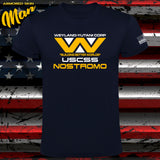 CAMISETA ALIEN WEYLAND USCSS NOSTROMO