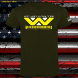 CAMISETA WEYLAND YUTANI BARCODE