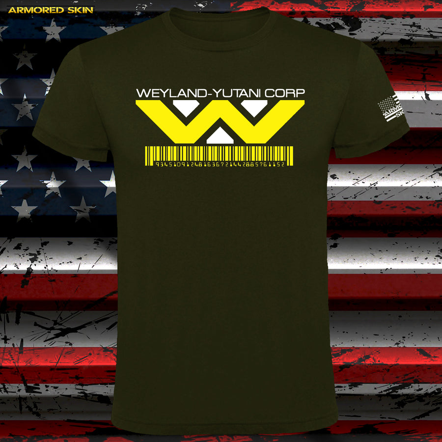 CAMISETA WEYLAND YUTANI BARCODE