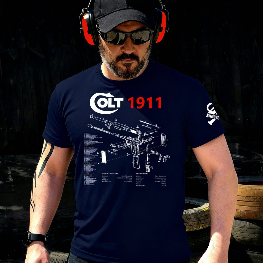 CAMISETA COLT 1911 PARTS