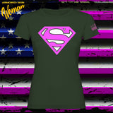 CAMISETA MUJER SUPERMAN