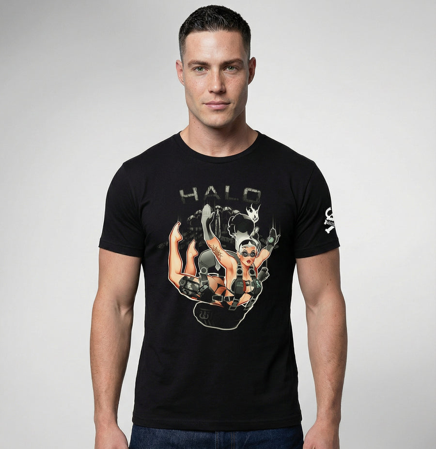 CAMISETA HALO PIN UP